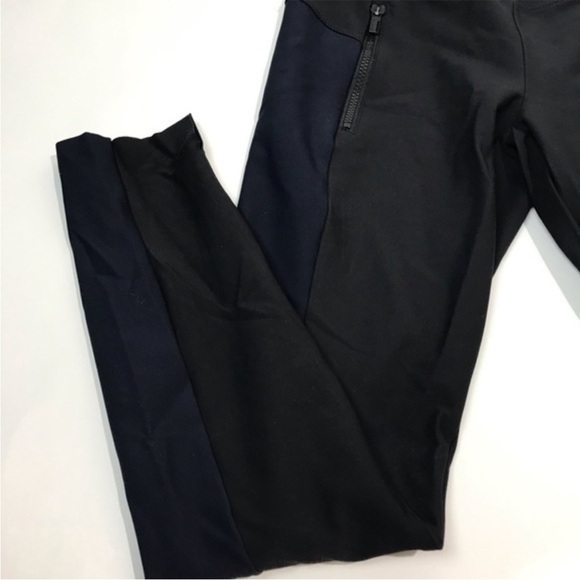 ATHLETA STELLAR TIGHTS LEGGINGS BLUE NAVY SIZE LARGE - Picture 5 of 6